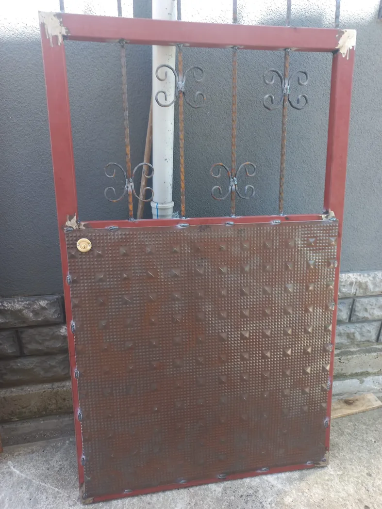 Terminal Metal gerçek çatalca ferforje bahçe kapısı imalatı örnek işi